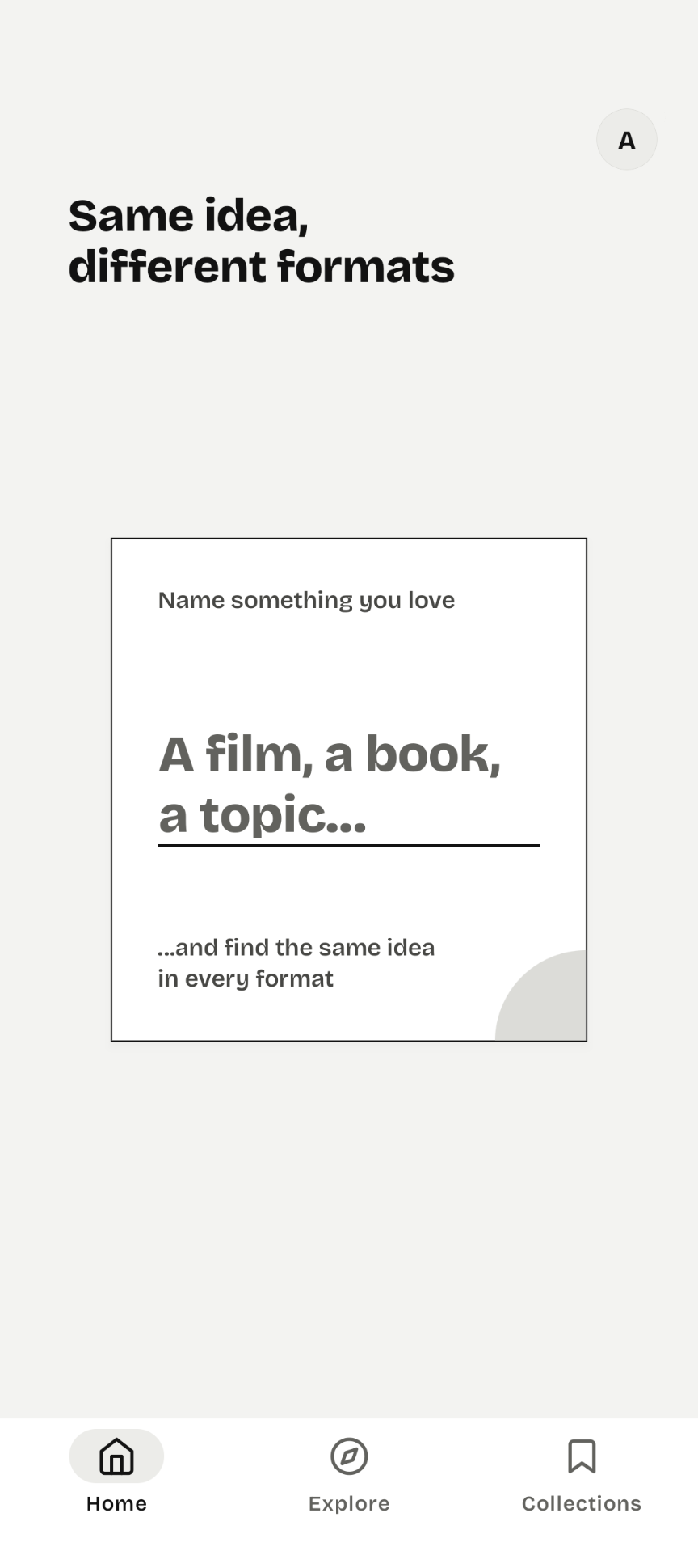 Akin on Android: the home with the empty paper